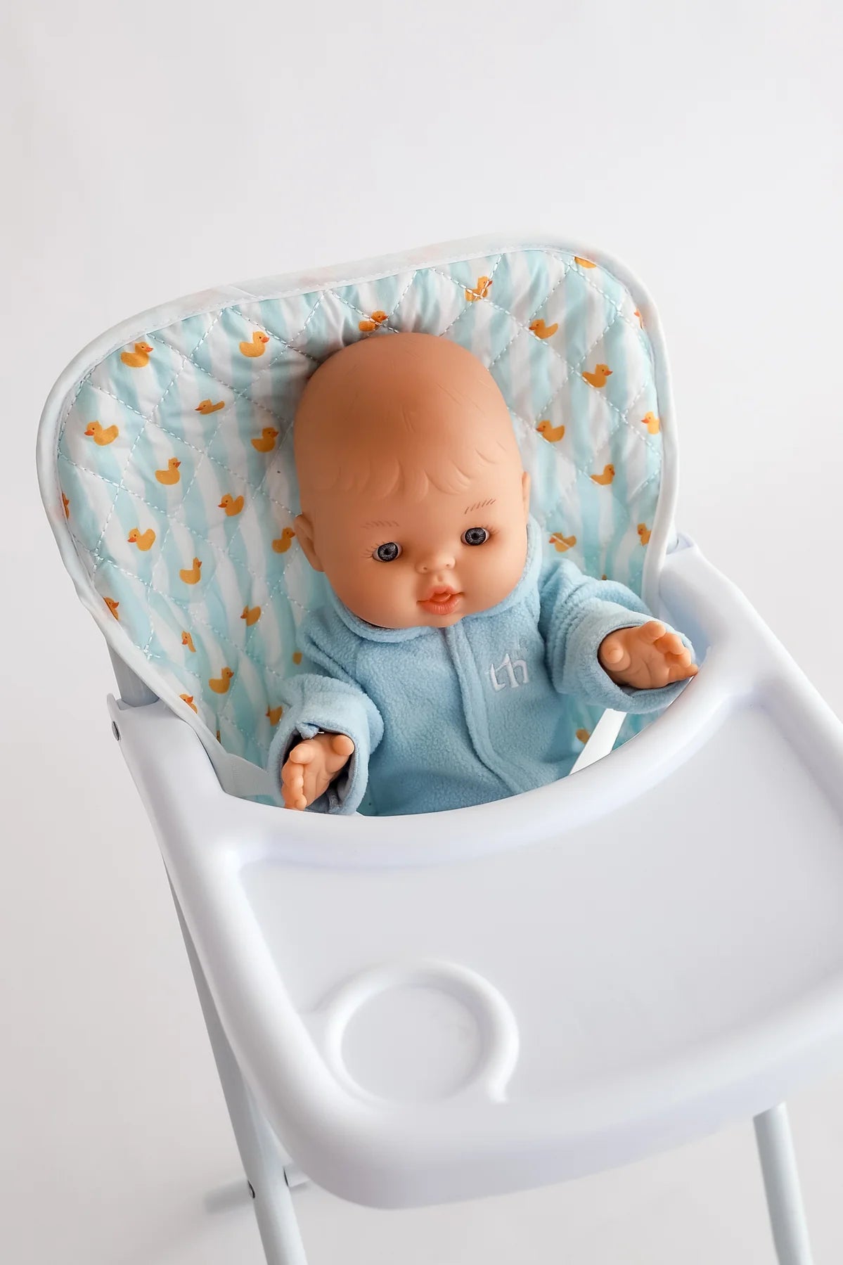 Doll Highchair - Blue Ducky