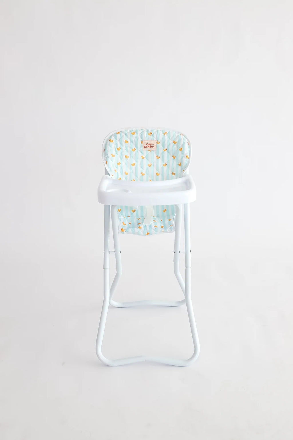 Doll Highchair - Blue Ducky