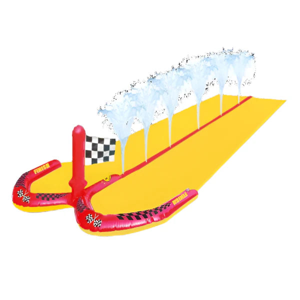 Double Waterslide Racing Sprinkler, 5.5 m
