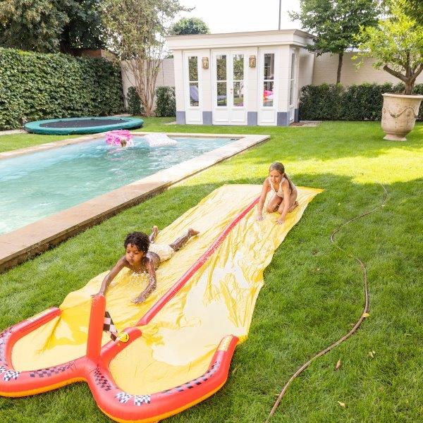 Double Waterslide Racing Sprinkler, 5.5 m