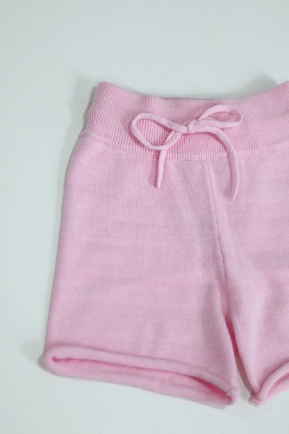 Pink Knit Short