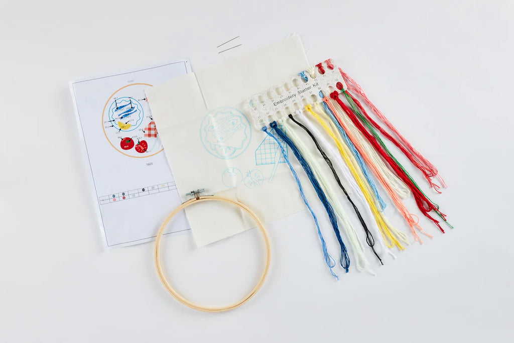 Embroidery Kit - Picnic