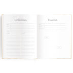 Baby Book Coffee Stripe