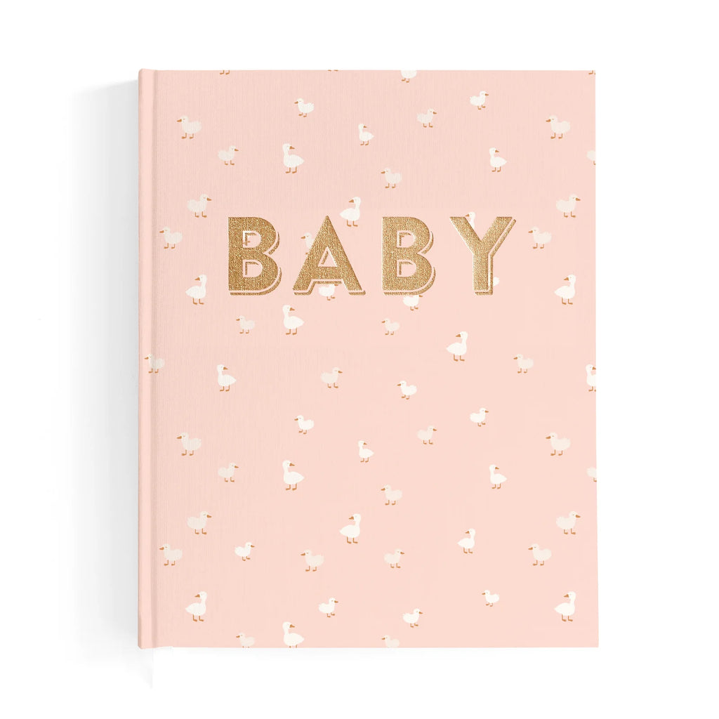 Baby Book Pink Ducks