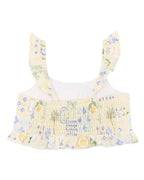 Piccolina Shirred Frill Top