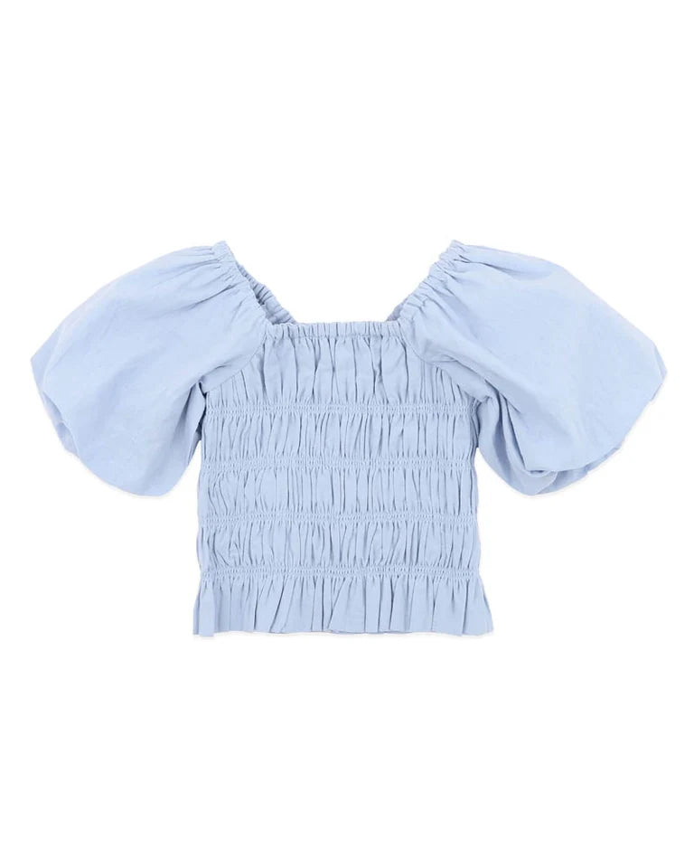 Piccolina Shirred Balloon Sleeve