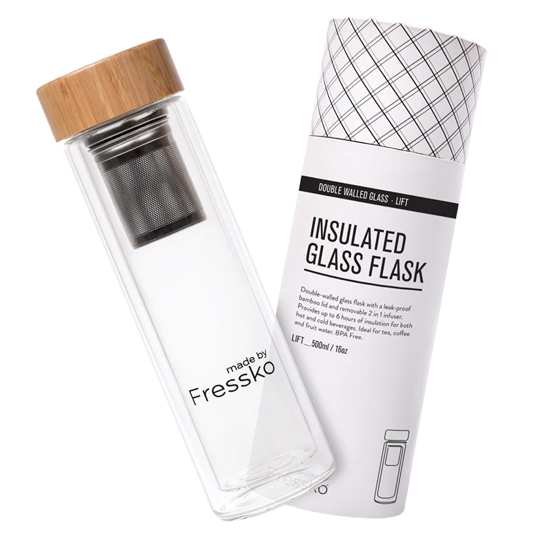 Glass Infuser Flask - Assorted