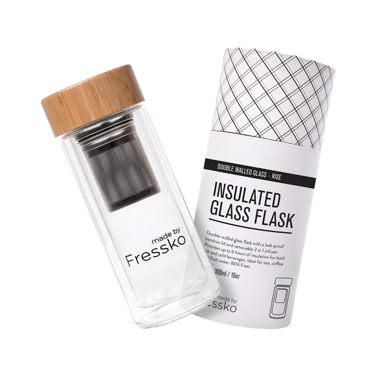 Glass Infuser Flask - Assorted