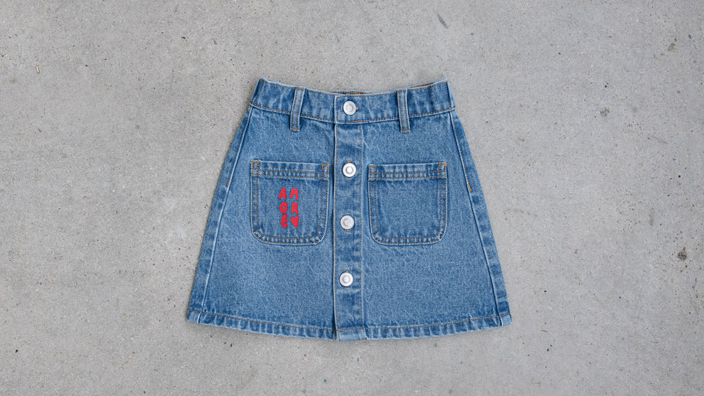 Felice' Denim Skirt