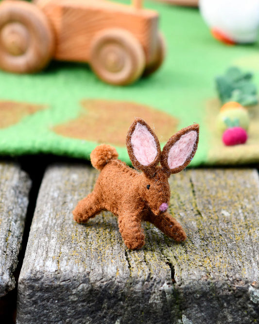 Felt Rabbit Brown