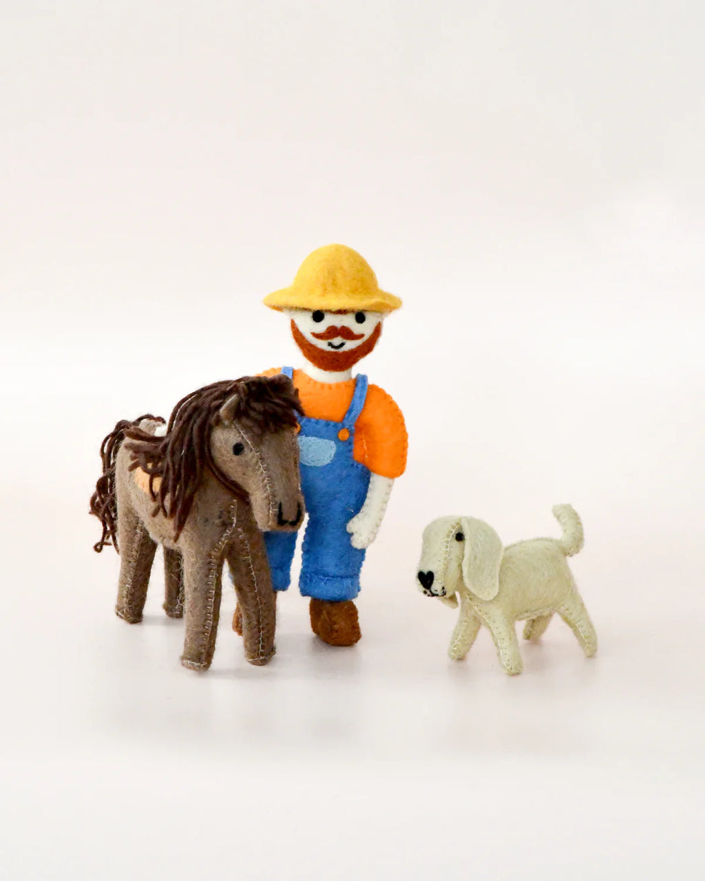 Felt Old MacDonald Farmer Toy