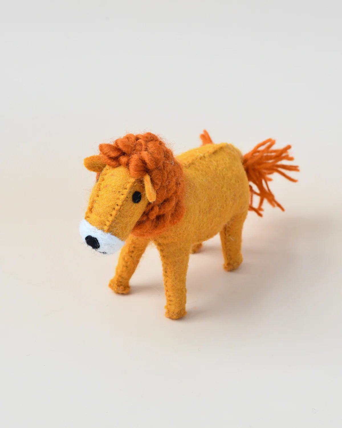 Felt Lion Soft Toy for Safari Play (New)