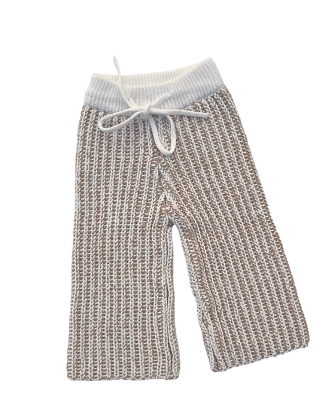 Finley Knit Pants - Choc Creme