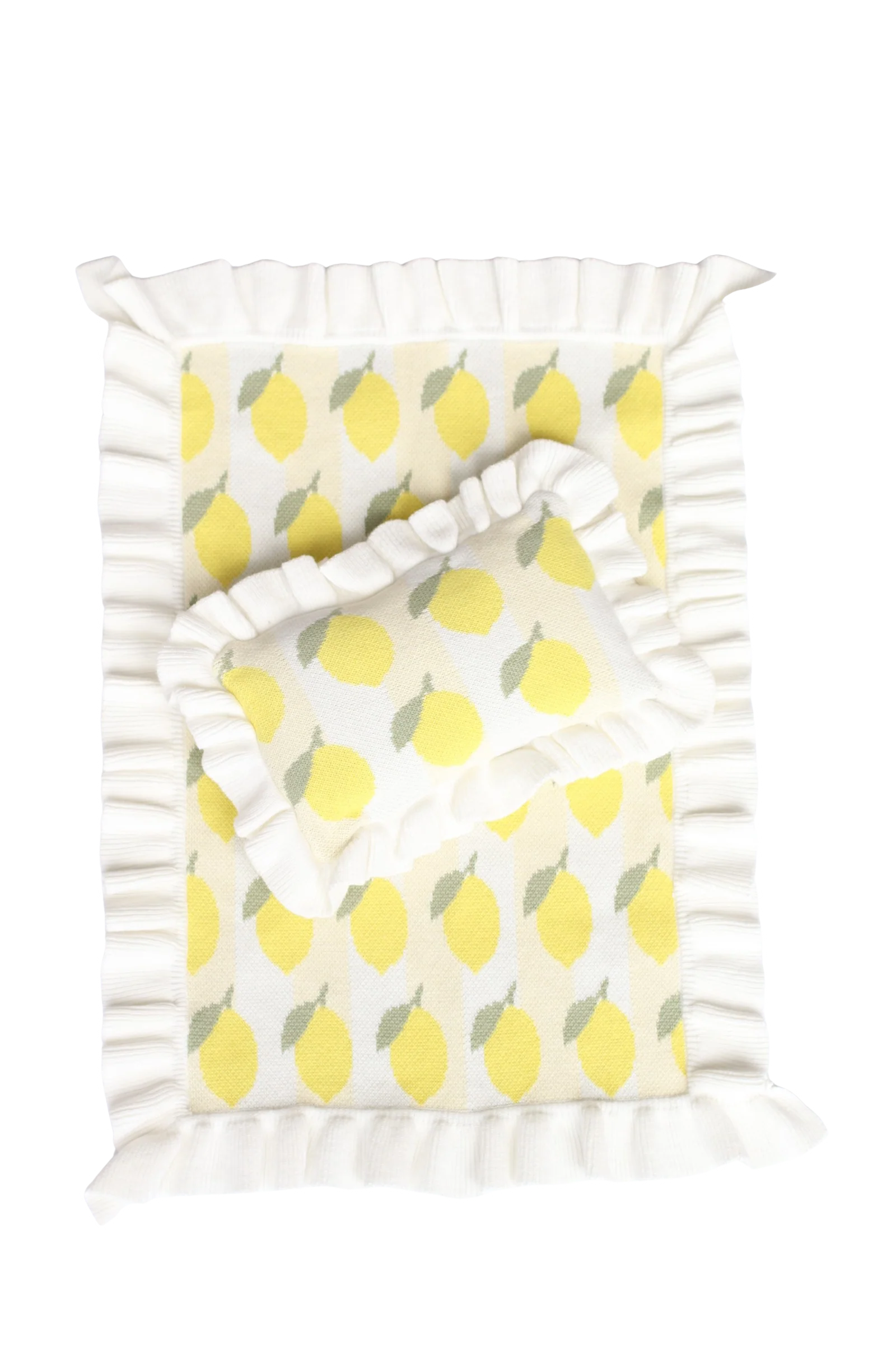 Freshly squeezed frilled doll Blanket + Pillow set