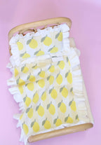Freshly squeezed frilled doll Blanket + Pillow set