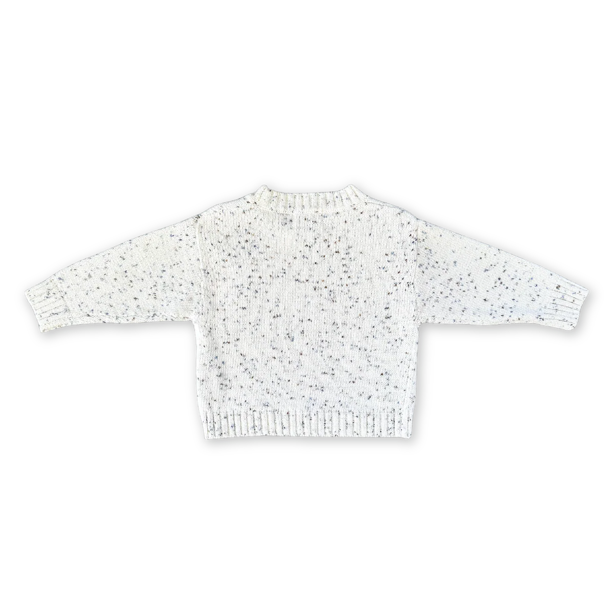 COMING SOON Organic Funfetti Knit Pull Over - Surf