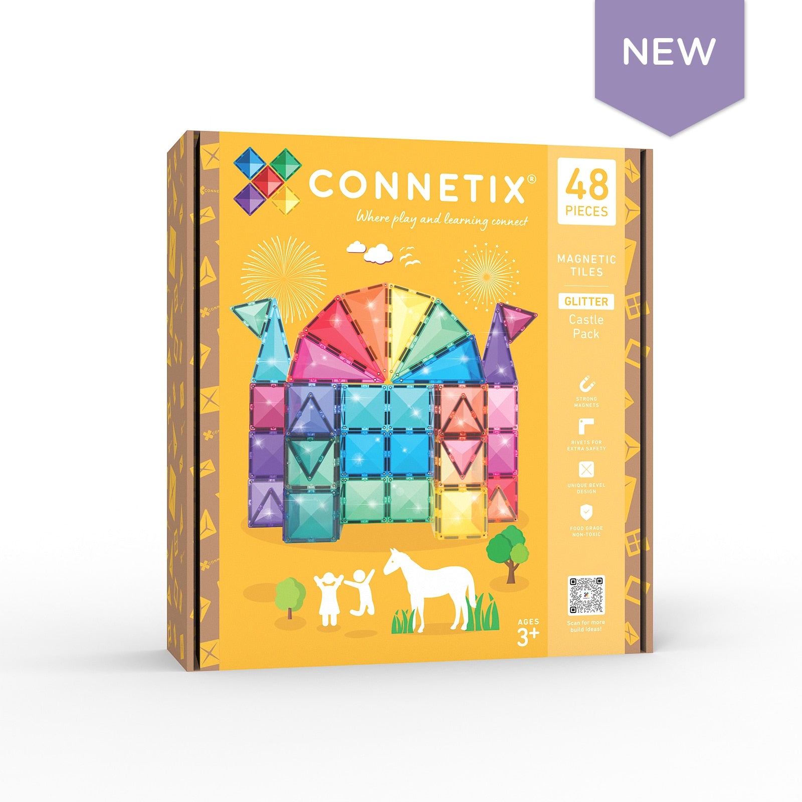 Glitter Castle Pack 48 pc
