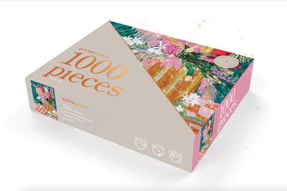 1000 Piece Glitter Puzzle - Gold Urn