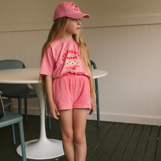 Golden Essentials Girl Shorts Meringue Pink
