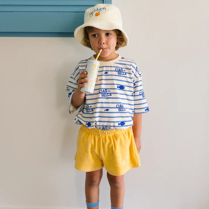 Golden Essentials Shorts Golden Cream