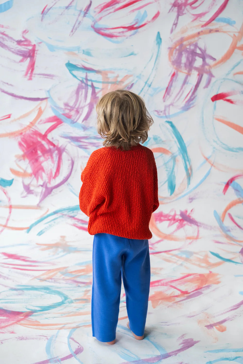 COMING SOON Organic Tape Milano Knit Pant - Cobalt