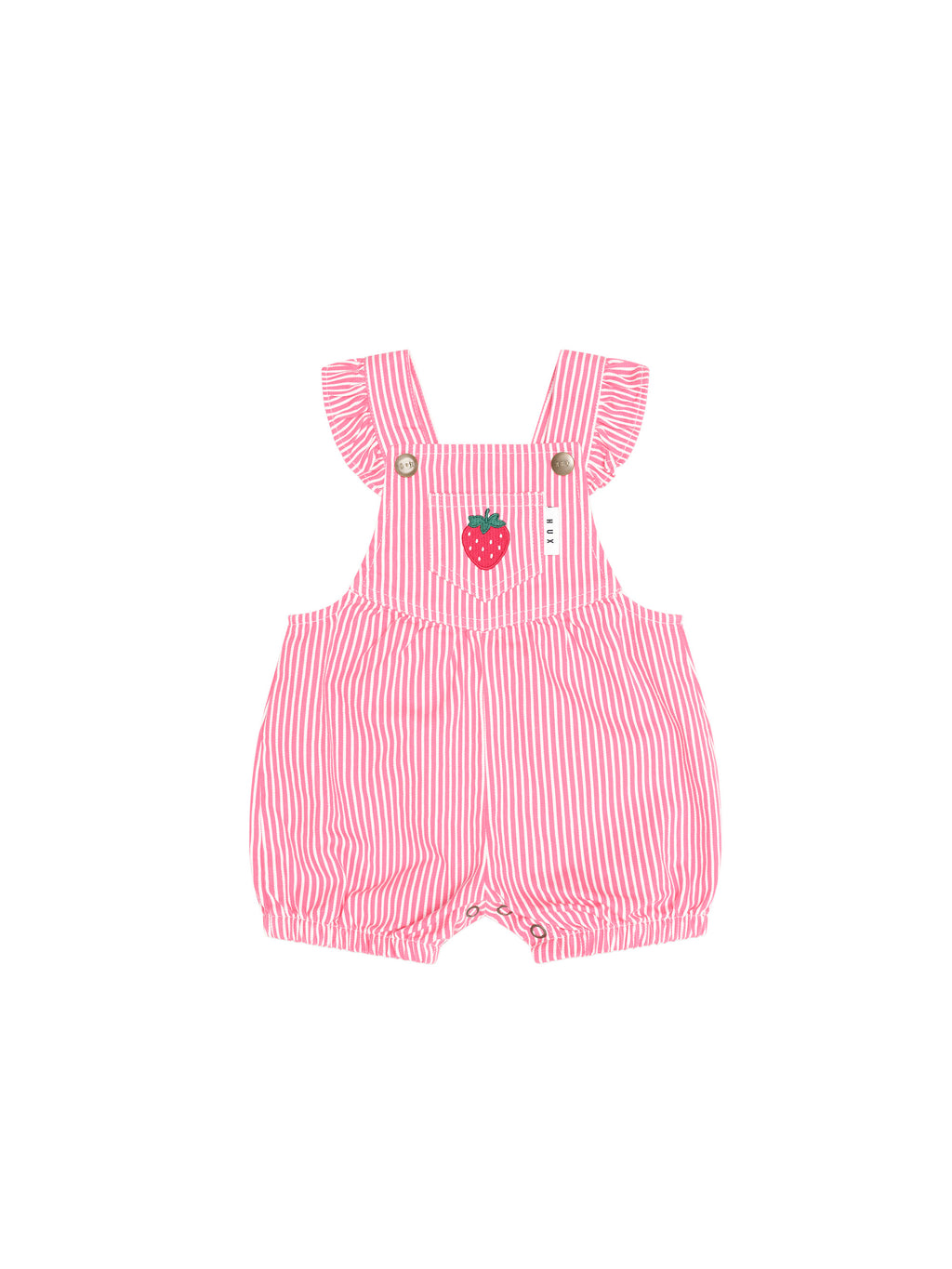 COMING SOON Strawberry Emb Stripe Playsuit
