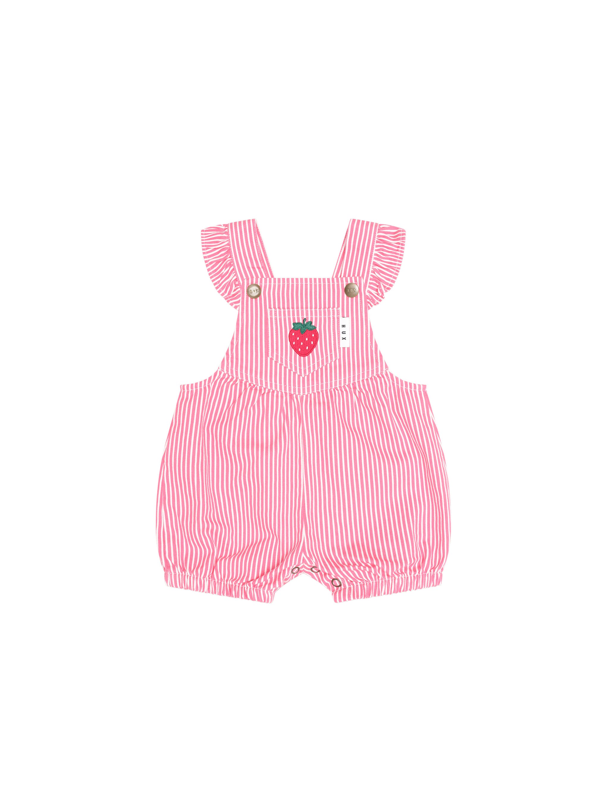 COMING SOON Strawberry Emb Stripe Playsuit