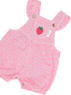 Strawberry Stripe Playsuit