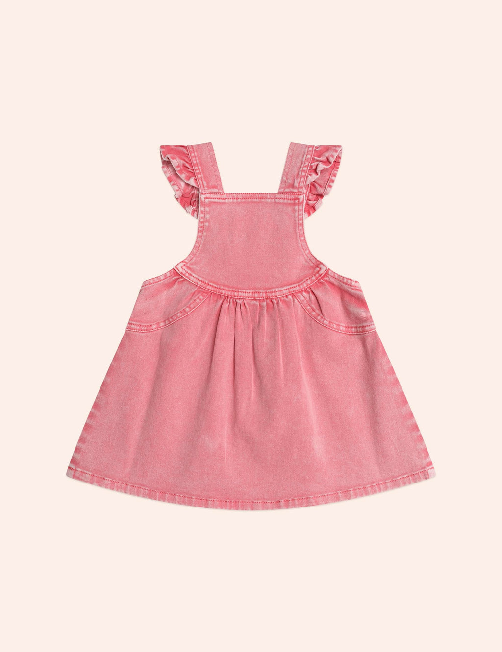 Cherry Heart Vintage Pinafore Dress