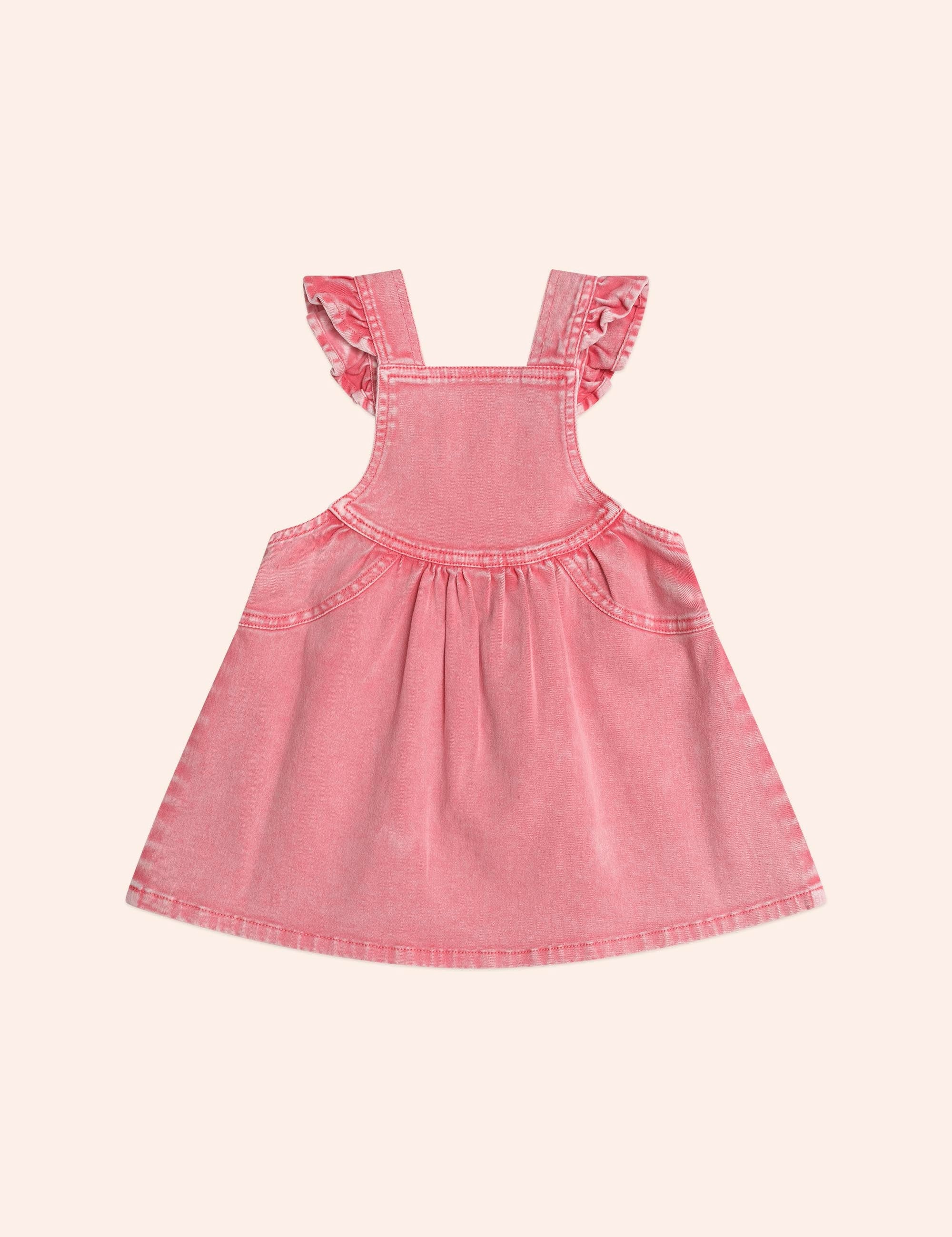 Cherry Heart Vintage Pinafore Dress