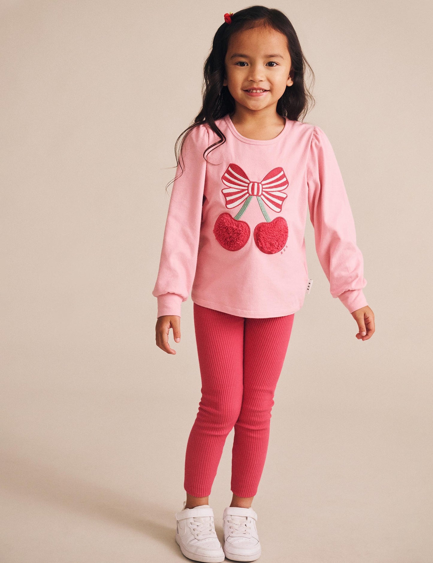 Cherry Pie Puff Sleeve Top