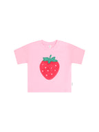 Furry Strawberry Slouchy Tee