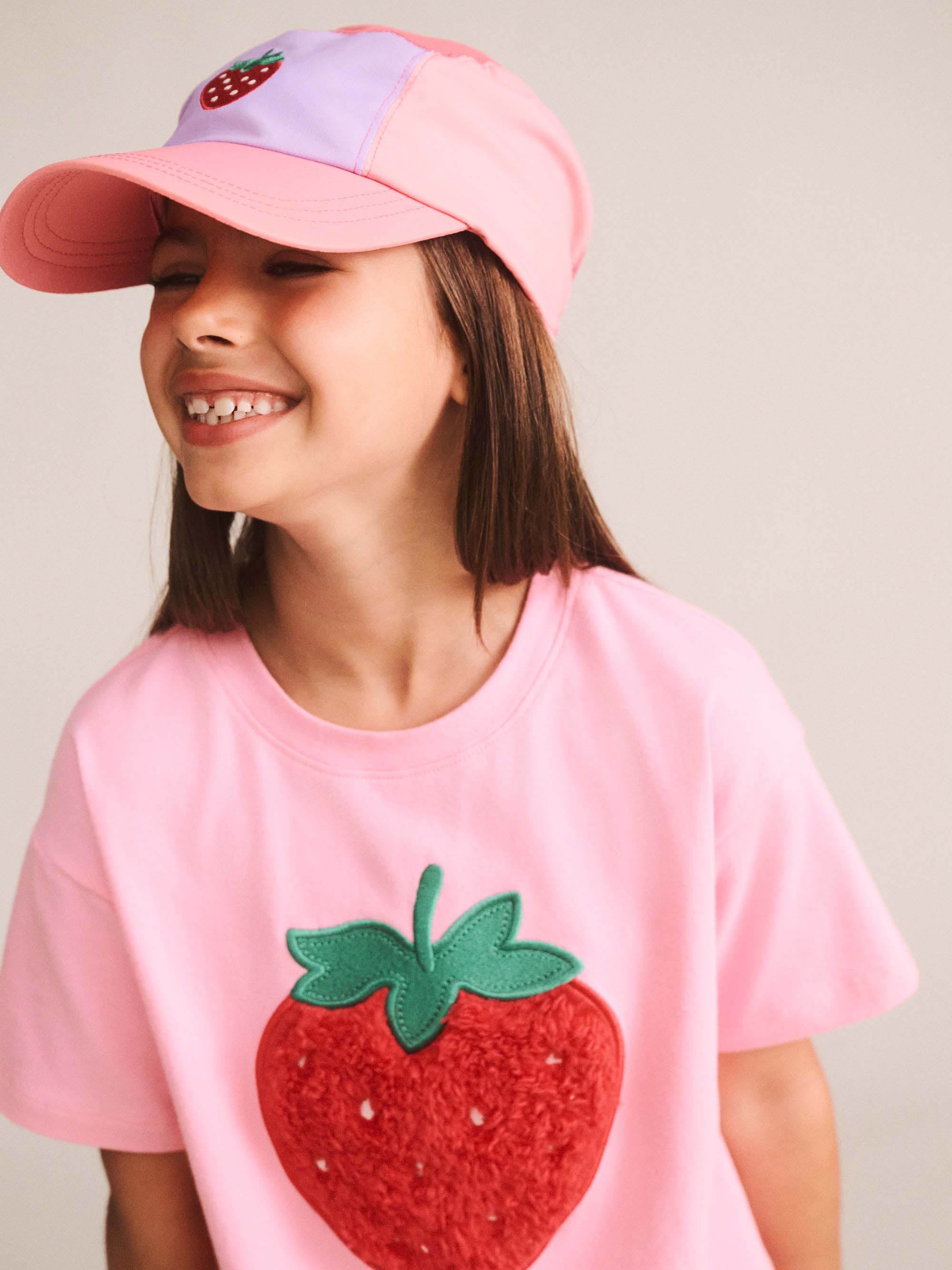 COMING SOON Furry Strawberry Slouchy Tee