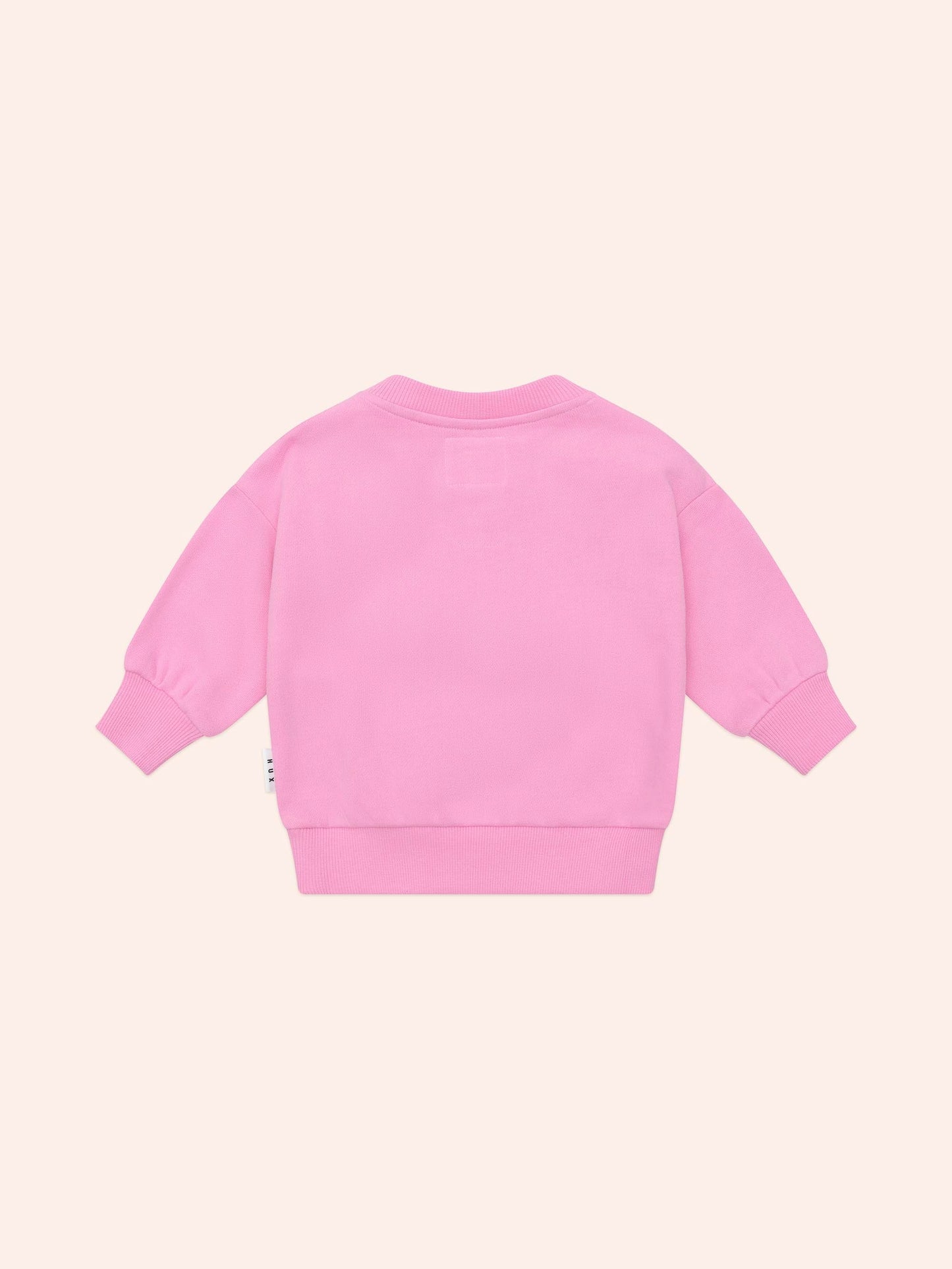 Fuschia Furry Huxbear Sweatshirt