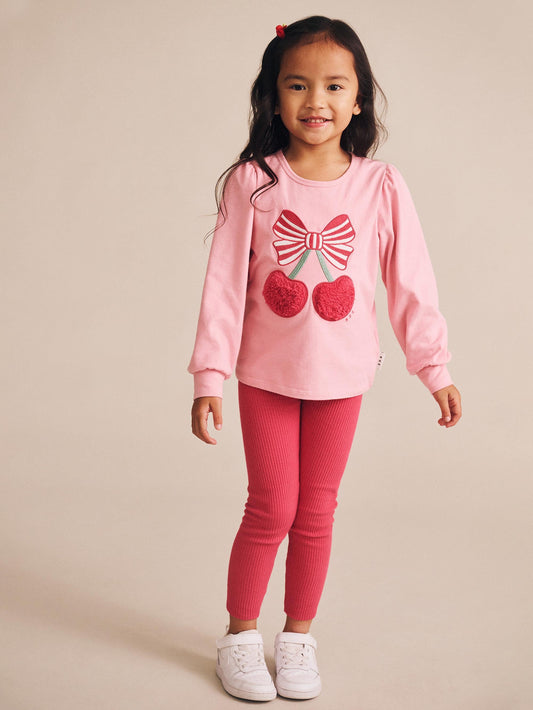 Cherry Rib Leggings