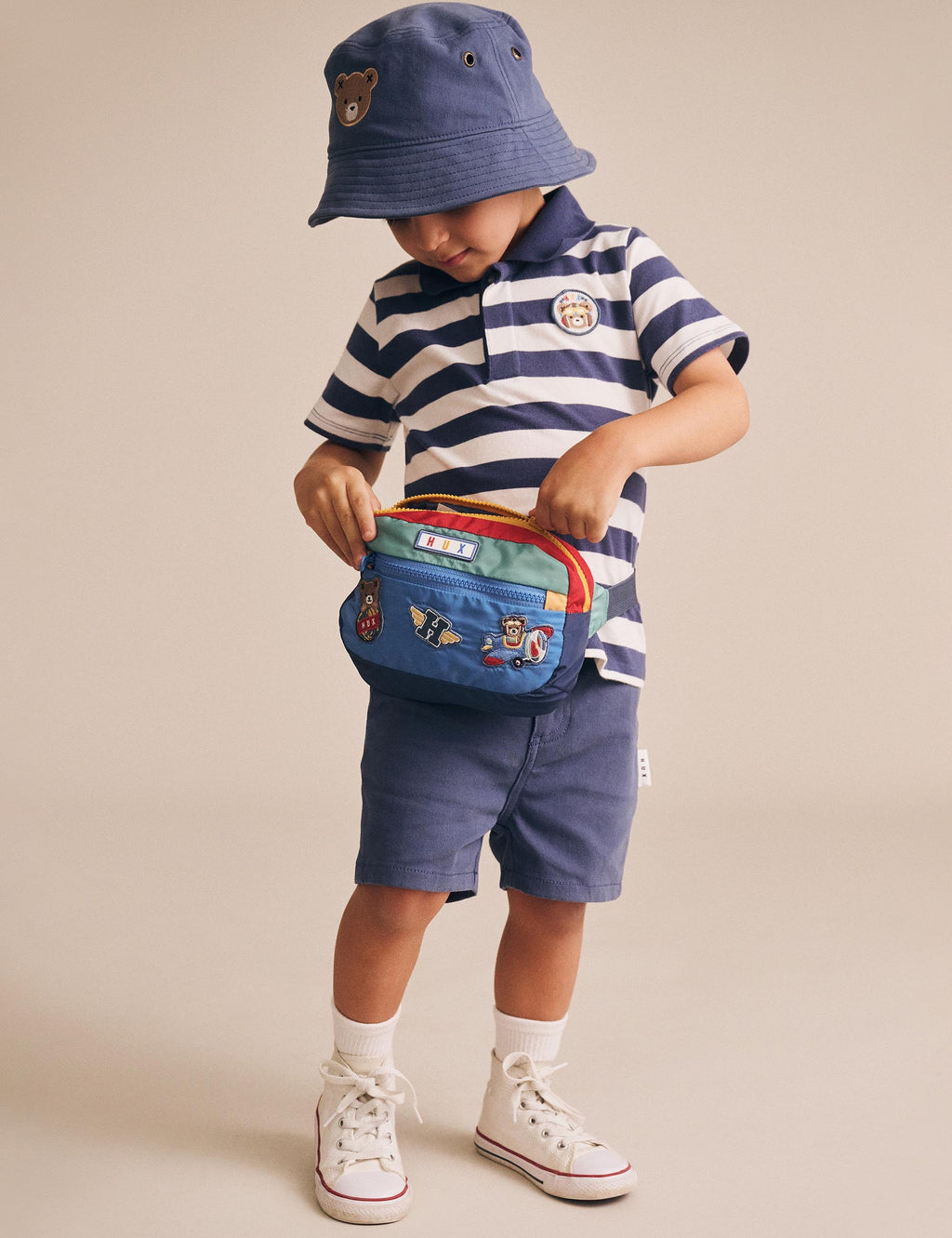 In the Navy Huxbear Chino Shorts
