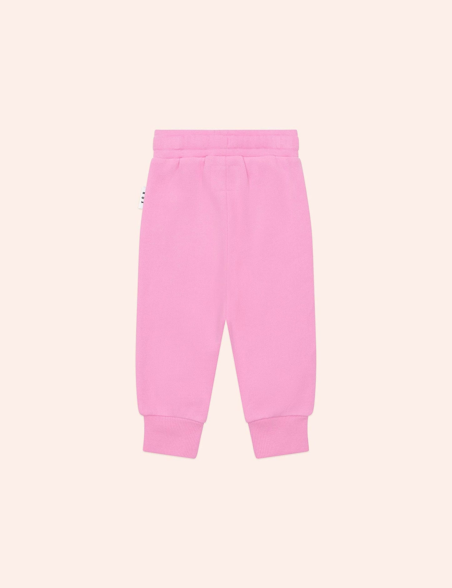 Fuschia Furry Huxbear Track Pant