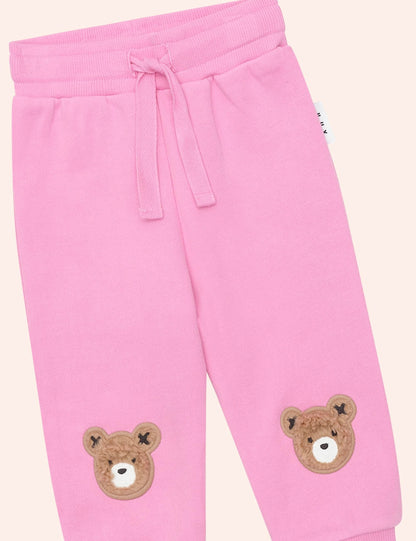 Fuschia Furry Huxbear Track Pant