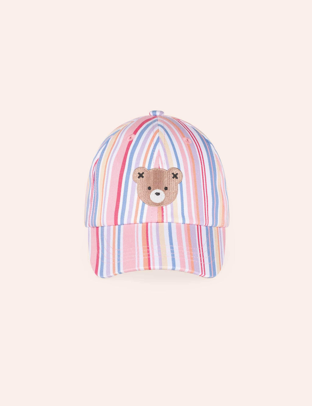 Pastel Stripe Huxbear Cap