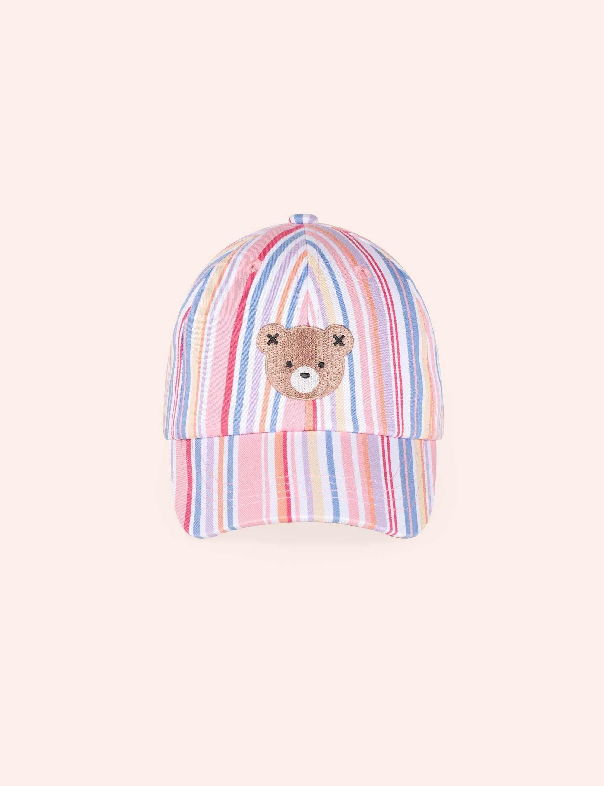Pastel Stripe Huxbear Cap
