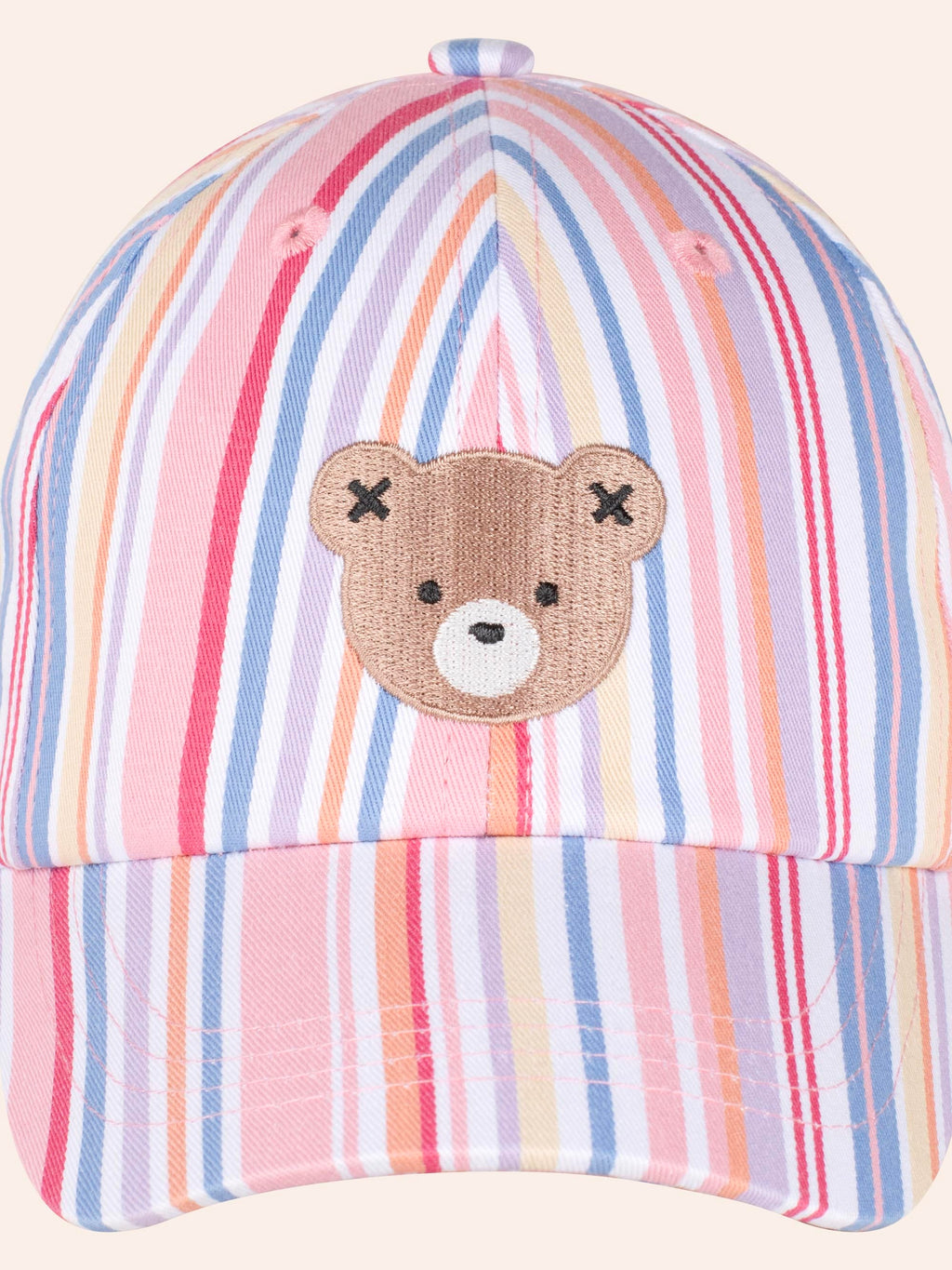 Pastel Stripe Huxbear Cap