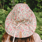 Wanderer' Panelled Bucket Sun Hat - Francesca / Flax