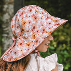 Wanderer' Panelled Bucket Sun Hat - Peggy / Rosa