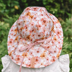 Wanderer' Panelled Bucket Sun Hat - Peggy / Rosa