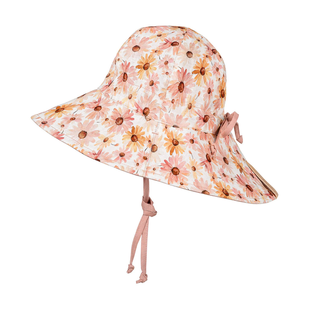 Wanderer' Panelled Bucket Sun Hat - Peggy / Rosa