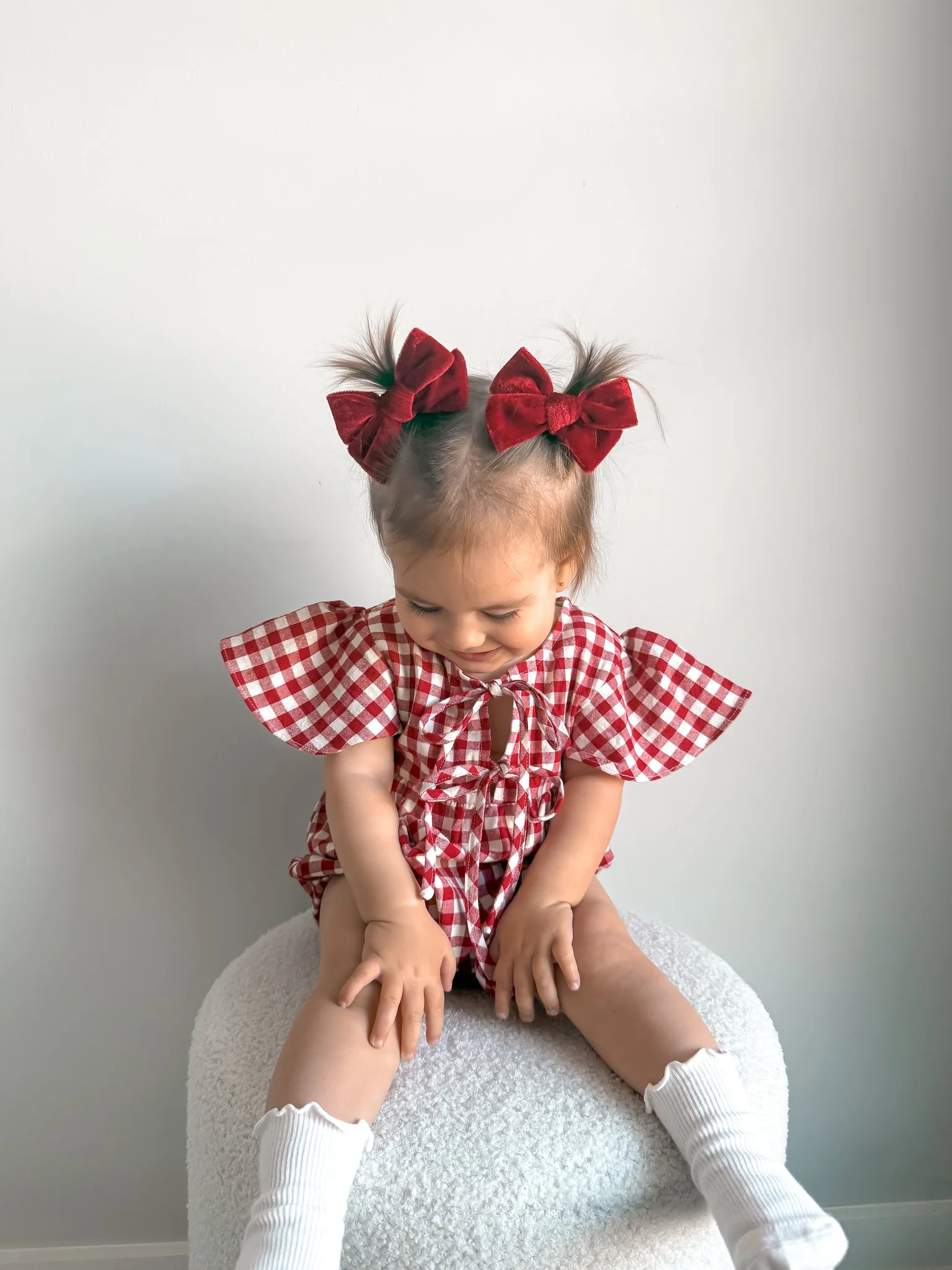 Hair Clips - Red Velvet