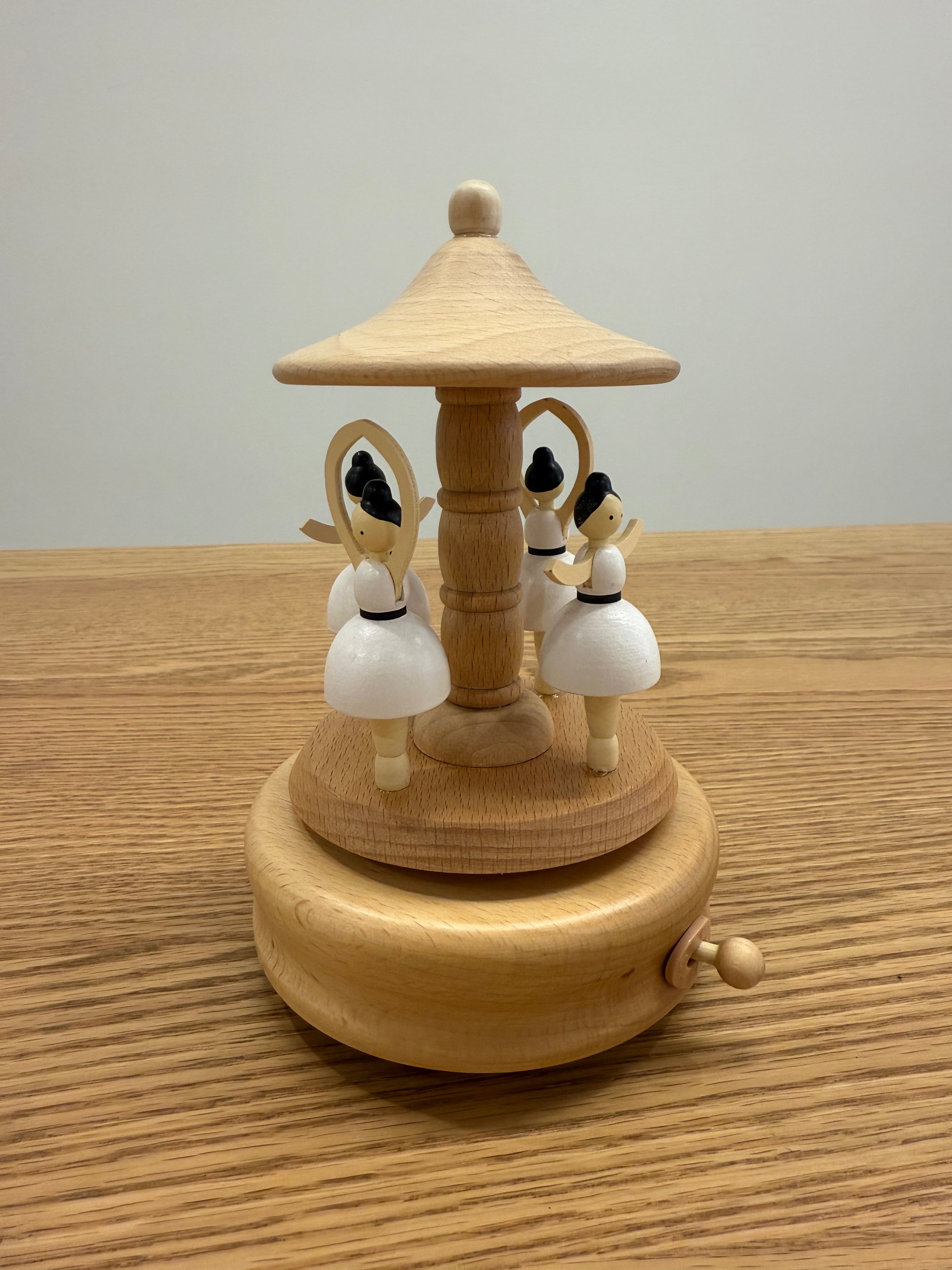 Wooden Musical Carousel - Assorted