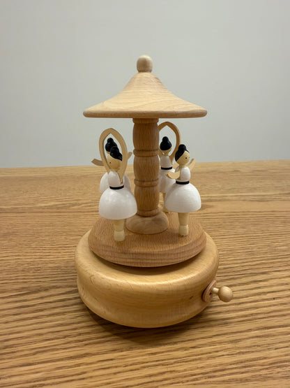 Wooden Musical Carousel - Assorted