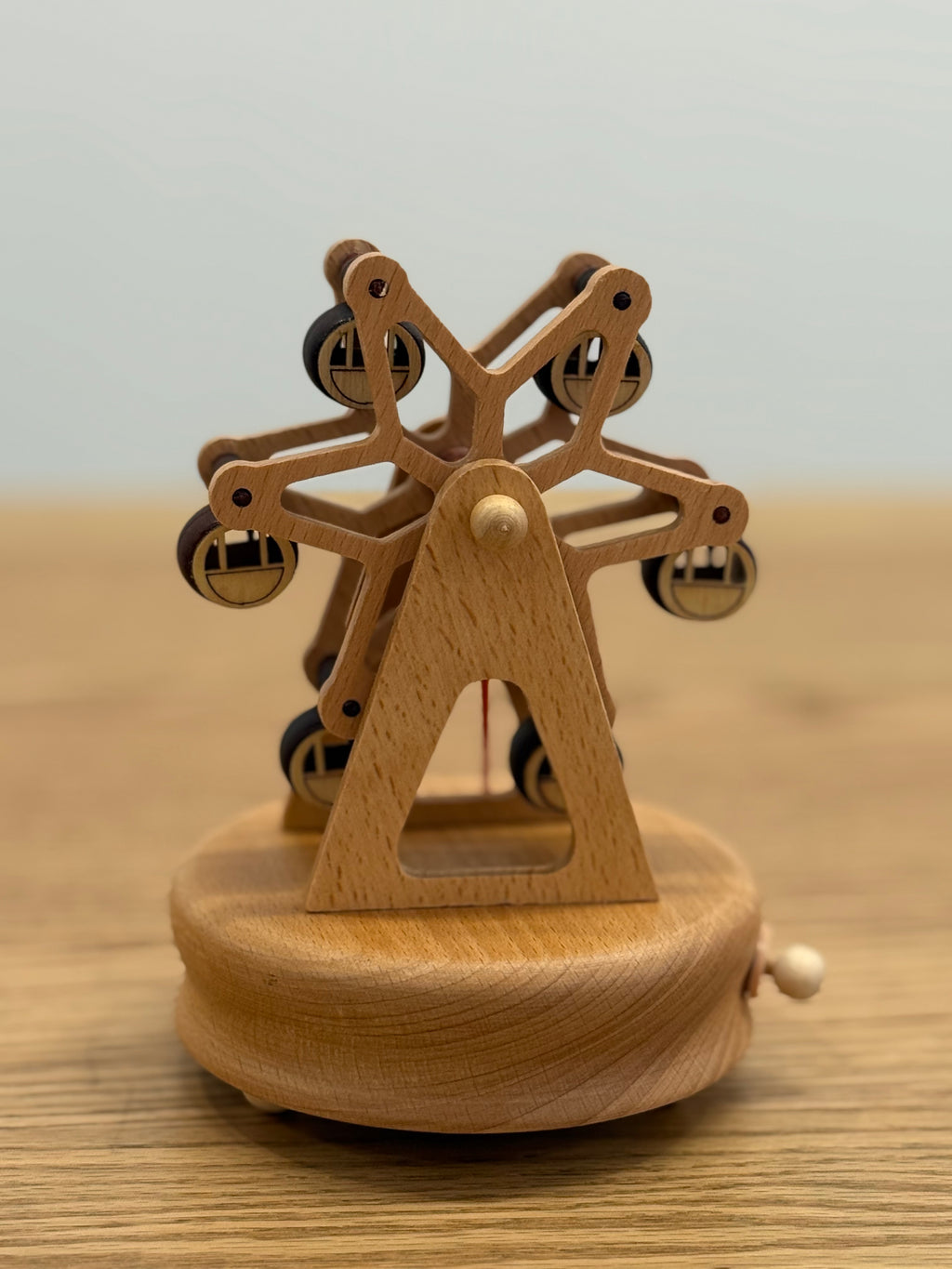 Wooden Musical Carousel - Assorted