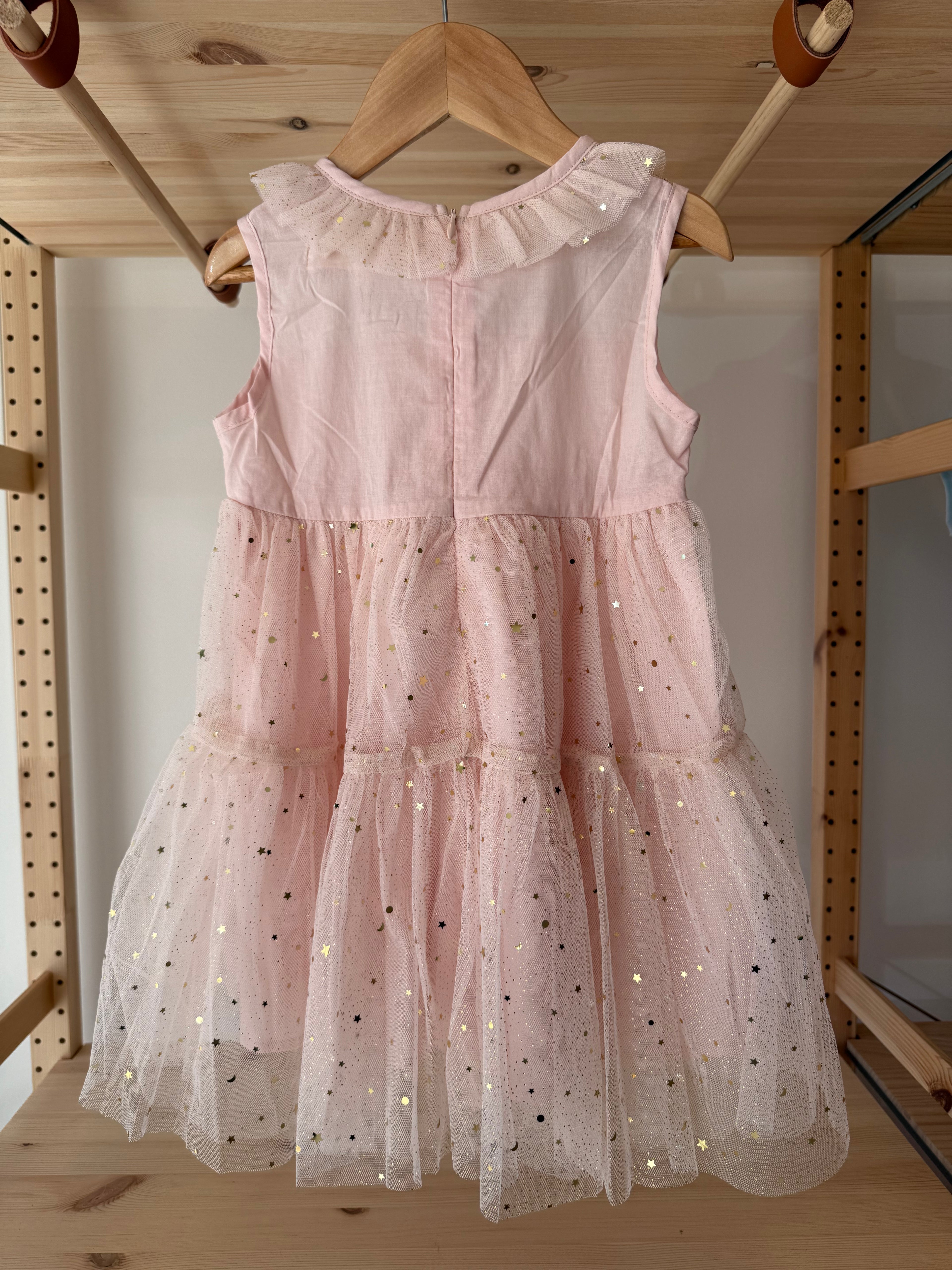 Twinkle Twinkle Little Star Dress - Pale Pink